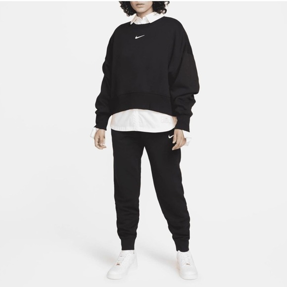 NIKE Womens NSW Sports Wear Phoenix Fleece OOS CREW Womens DQ5761-133 XL - Picture 4 of 7